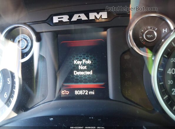 1C6SRFBT8LN174647 2020 RAM 1500 Black უკანა სავარძლების ხედი