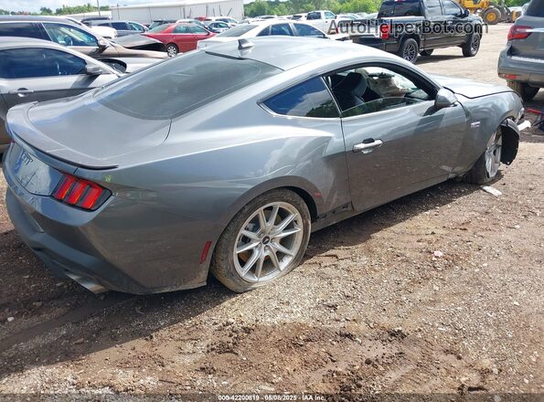 1FA6P8CF4R5436103 2024 FORD MUSTANG Black Հետևի աջ