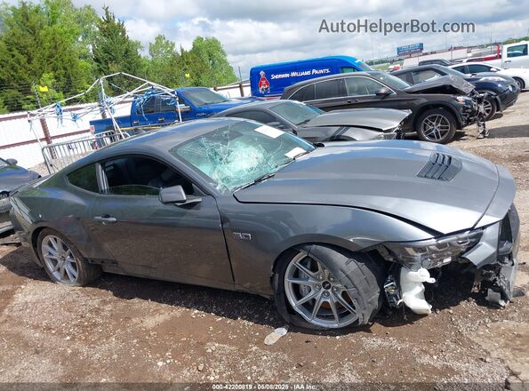 1FA6P8CF4R5436103 2024 FORD MUSTANG Black Սալոնի հետևի տեսք