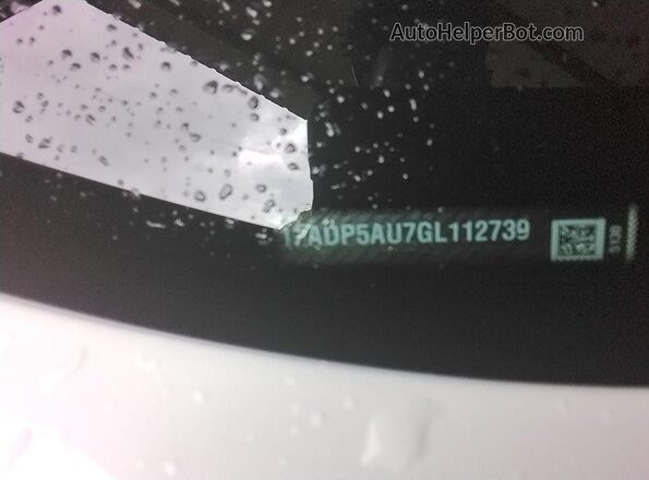 1FADP5AU7GL112739 2016 FORD C-MAX HYBRID  Przód lewy
