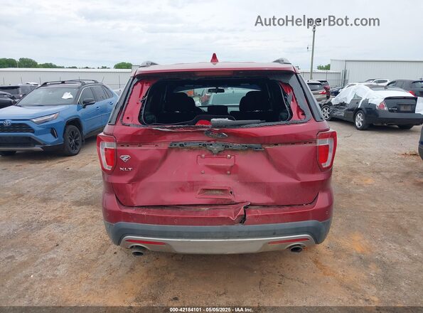 1FM5K7D82HGA58909 2017 FORD FORD EXPLORER Maroon 