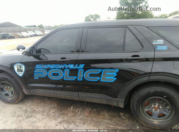1FM5K8ABXSGA57374 2025 FORD POLICE INTERCEPTOR Black Սալոնի 360 աստիճան տեսք