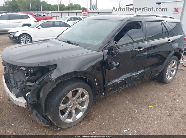 1FM5K8HC6LGC89843 2020 FORD FORD EXPLORER Black Front view