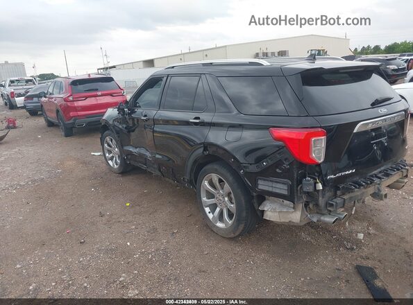 1FM5K8HC6LGC89843 2020 FORD FORD EXPLORER Black Rear left