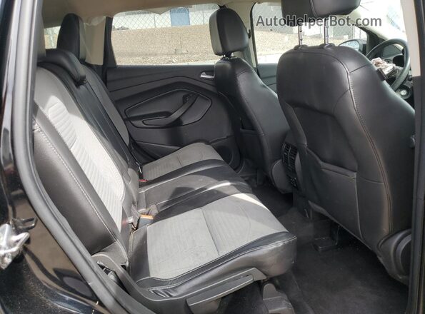 1FMCU0GD1HUD27100 2017 FORD ESCAPE Black უკანა სალონის ხედი
