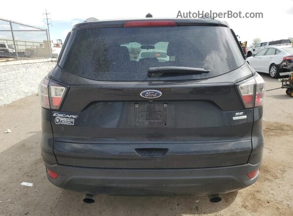 1FMCU0GD1HUD27100 2017 FORD ESCAPE Black უკანა ხედი