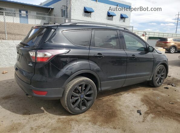 1FMCU0GD1HUD27100 2017 FORD ESCAPE Black უკანა მარჯვენა
