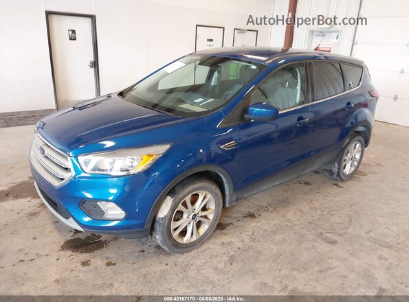 1FMCU9GD8KUA78225 2019 FORD ESCAPE Blue წინა მარცხენა ხედი სამი მეოთხედიდან