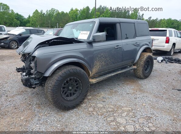 1FMDE5BH9PLB06017 2023 FORD BRONCO Gray Przód lewy