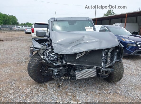 1FMDE5BH9PLB06017 2023 FORD BRONCO Gray Widok z przodu
