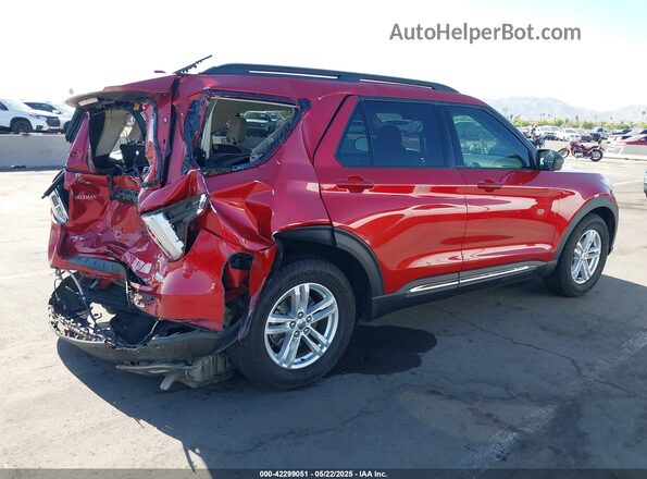 1FMSK7DH5LGA61363 2020 FORD FORD EXPLORER Red Հետևի աջ