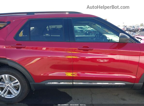 1FMSK7DH5LGA61363 2020 FORD FORD EXPLORER Red Սալոնի հետևի տեսք