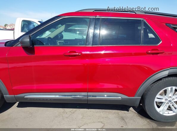 1FMSK7DH5LGA61363 2020 FORD FORD EXPLORER Red Սալոնի 360 աստիճան տեսք