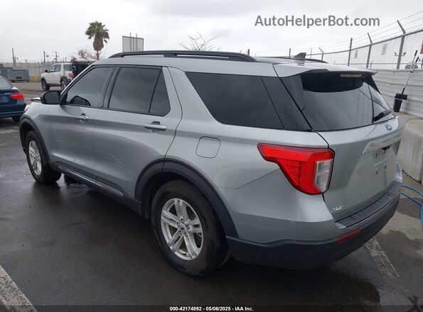 1FMSK7DH8MGB71065 2021 FORD FORD EXPLORER Silver Հետևի ձախ