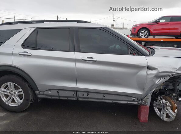 1FMSK7DH8MGB71065 2021 FORD FORD EXPLORER Silver Սալոնի 360 աստիճան տեսք