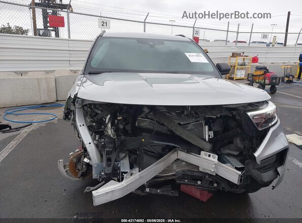 1FMSK7DH8MGB71065 2021 FORD FORD EXPLORER Silver Սալոնի հետևի տեսք