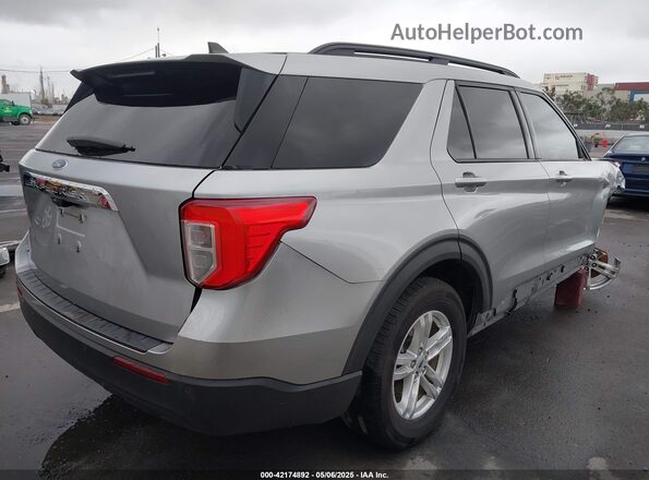 1FMSK7DH8MGB71065 2021 FORD FORD EXPLORER Silver Հետևի աջ