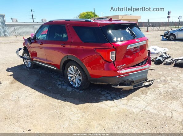 1FMSK7FH2LGC22734 2020 FORD FORD EXPLORER Red უკანა მარცხენა