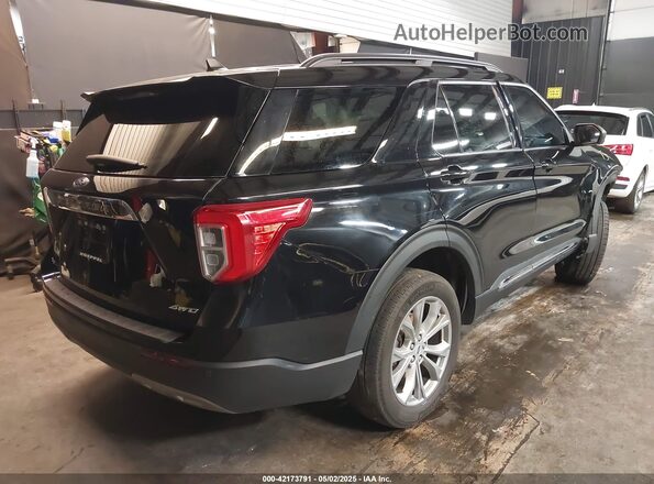 1FMSK8DH9PGA90750 2023 FORD FORD EXPLORER Black Tył prawy