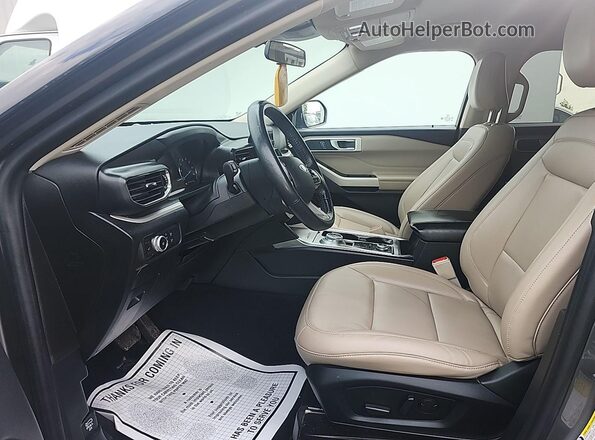 1FMSK8DHXMGA44002 2021 FORD FORD EXPLORER  Передняя левая четверть