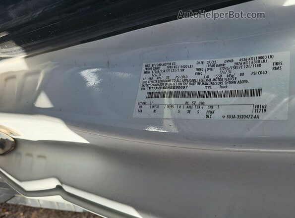 1FT7X2B60NEE90697 2022 FORD F250  