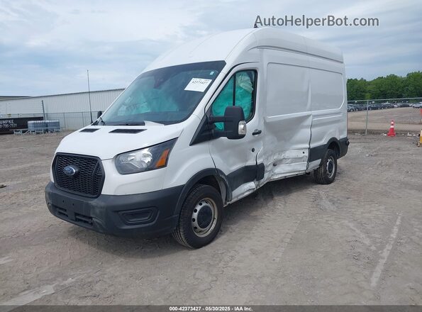 1FTBR1X89PKB17669 2023 FORD TRANSIT-250 White Vista tres cuartos delantera izquierda