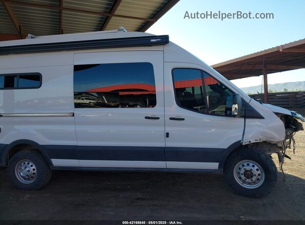 1FTBW2X81LKA64071 2020 FORD TRANSIT-350 White Սալոնի հետևի տեսք