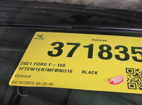 1FTEW1EB7MFB96316 2021 FORD F150  Vista trasera
