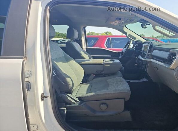 1FTEW1EB7MFC10280 2021 FORD F150  Вид щитка приладів