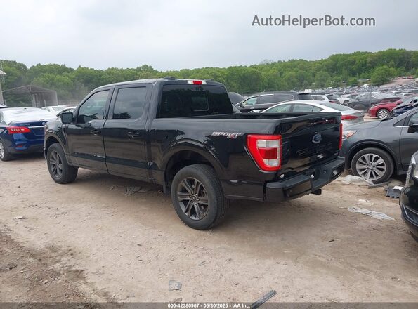 1FTEW1EP4MFA01378 2021 FORD F150 Black 