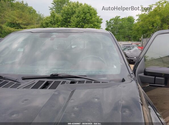 1FTEW1EP4MFA01378 2021 FORD F150 Black Widok zestawu wskaźników