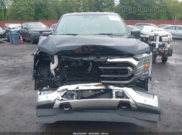 1FTEW1EP7MKE31090 2021 FORD F150 Dark Blue Вид щитка приборов