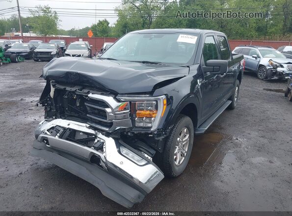 1FTEW1EP7MKE31090 2021 FORD F150 Dark Blue Вид спереди