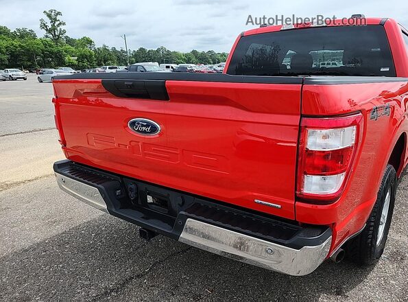 1FTFW1E82MKF01074 2021 FORD F150  Вид салона спереди