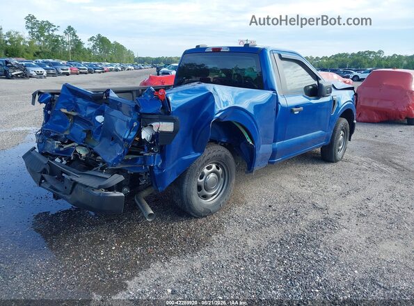 1FTMF1L51RKD18885 2024 FORD F150 Blue Rear right