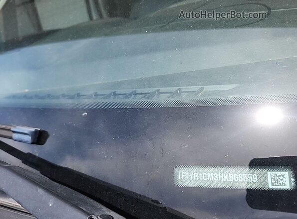 1FTYR1CM3HKB08559 2017 FORD TRANSIT-250  Вид щитка приборов