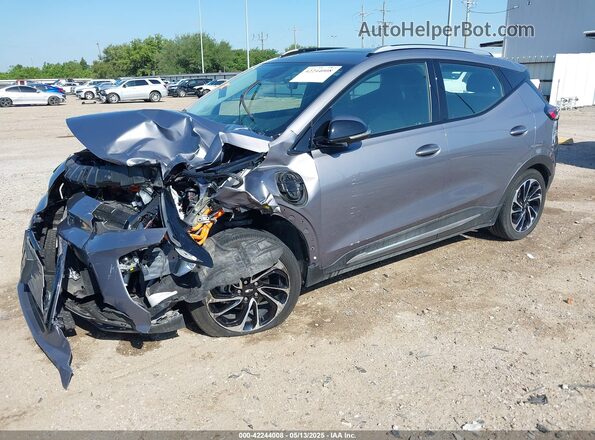 1G1FZ6S02P4118384 2023 CHEVROLET BOLT Gray Vista tres cuartos delantera izquierda