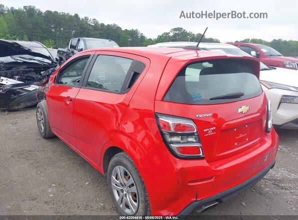 1G1JG6SB5L4115409 2020 CHEVROLET SONIC Red 