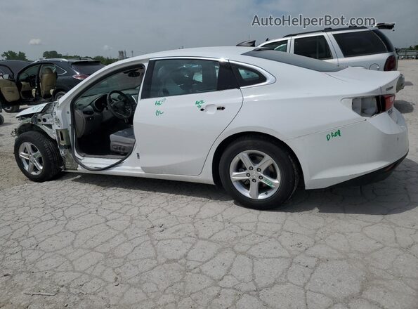 1G1ZC5ST6MF085537 2021 CHEVROLET MALIBU White Հետևի ձախ