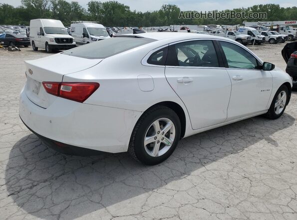 1G1ZC5ST6MF085537 2021 CHEVROLET MALIBU White Հետևի աջ