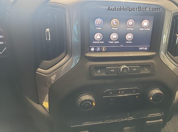 1GC2YLE77MF153180 2021 CHEVROLET SILVERADO  Vista interior trasera