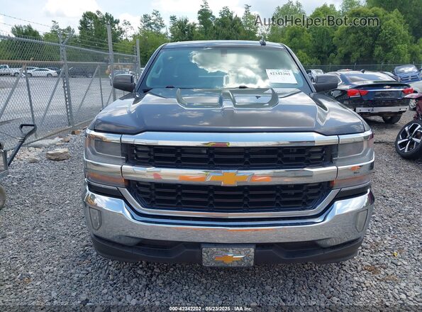 1GCRCRECXGZ138205 2016 CHEVROLET SILVERADO Black Вид щитка приладів