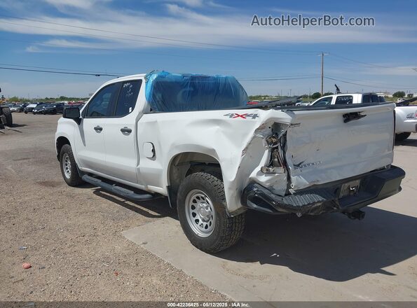 1GCRYAEF7MZ347703 2021 CHEVROLET SILVERADO White Tył lewy