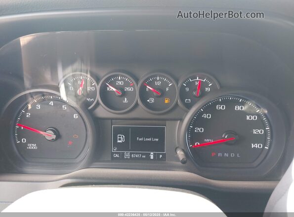 1GCRYAEF7MZ347703 2021 CHEVROLET SILVERADO White Widok tylnych siedzeń