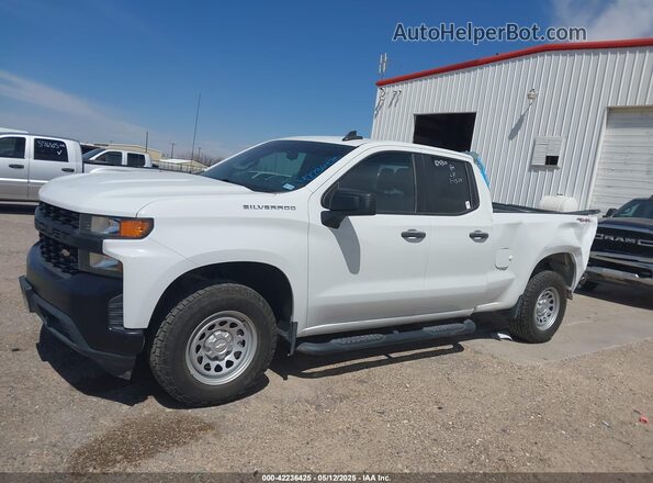 1GCRYAEF7MZ347703 2021 CHEVROLET SILVERADO White Widok wnętrza 360 stopni