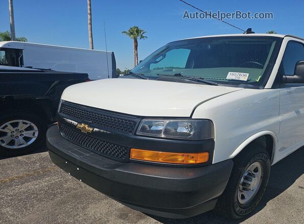 1GCWGAFP1M1309427 2021 CHEVROLET EXPRESS  Widok naklejki z numerem VIN