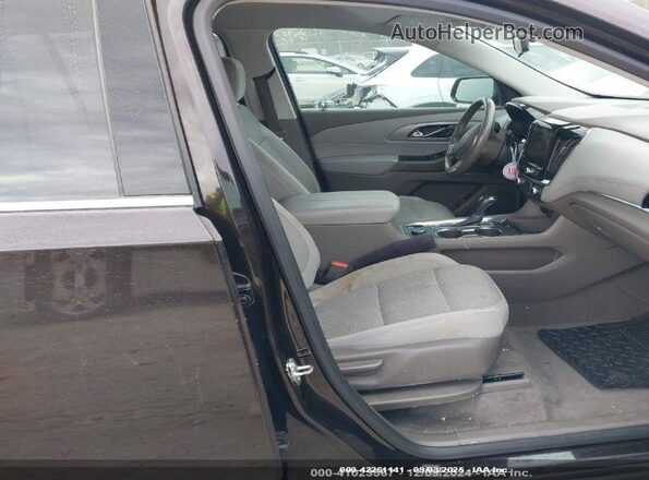 1GNERGKW3KJ169178 2019 CHEVROLET TRAVERSE Black Widok wnętrza z przodu