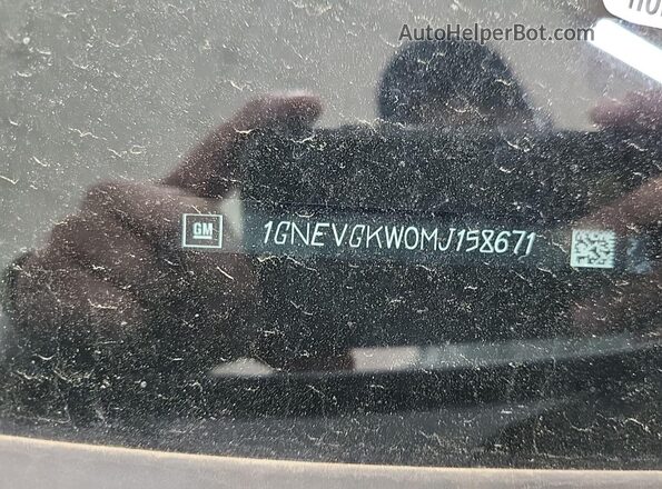 1GNEVGKW0MJ158671 2021 CHEVROLET TRAVERSE  