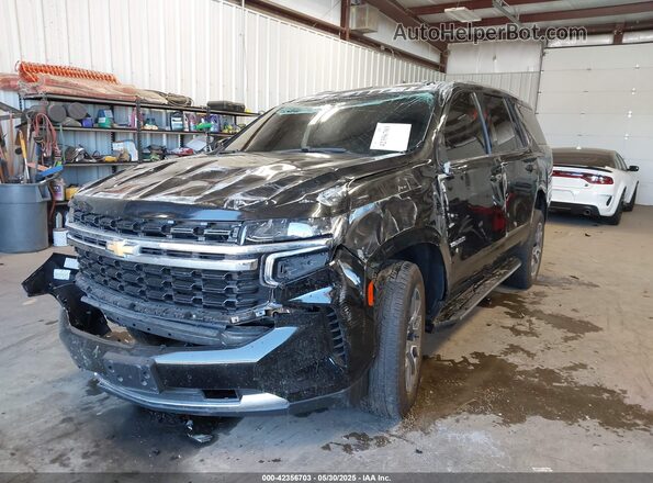 1GNSCMKD8RR184286 2024 CHEVROLET TAHOE Черный Передняя левая четверть