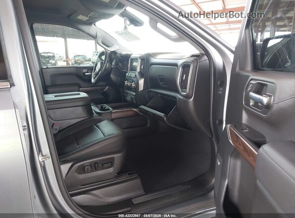1GTU9DED2MZ121365 2021 GMC SIERRA Gray Widok wnętrza z przodu